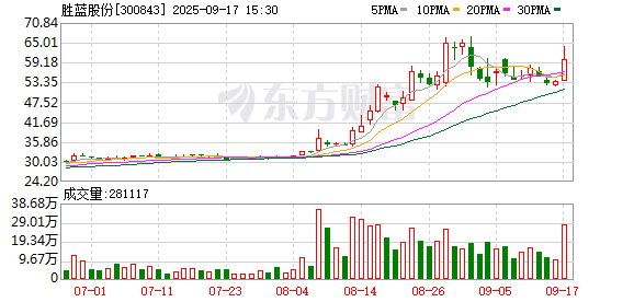 牛人配资 胜蓝股份：4.50亿元可转债9月10日在深交所上市